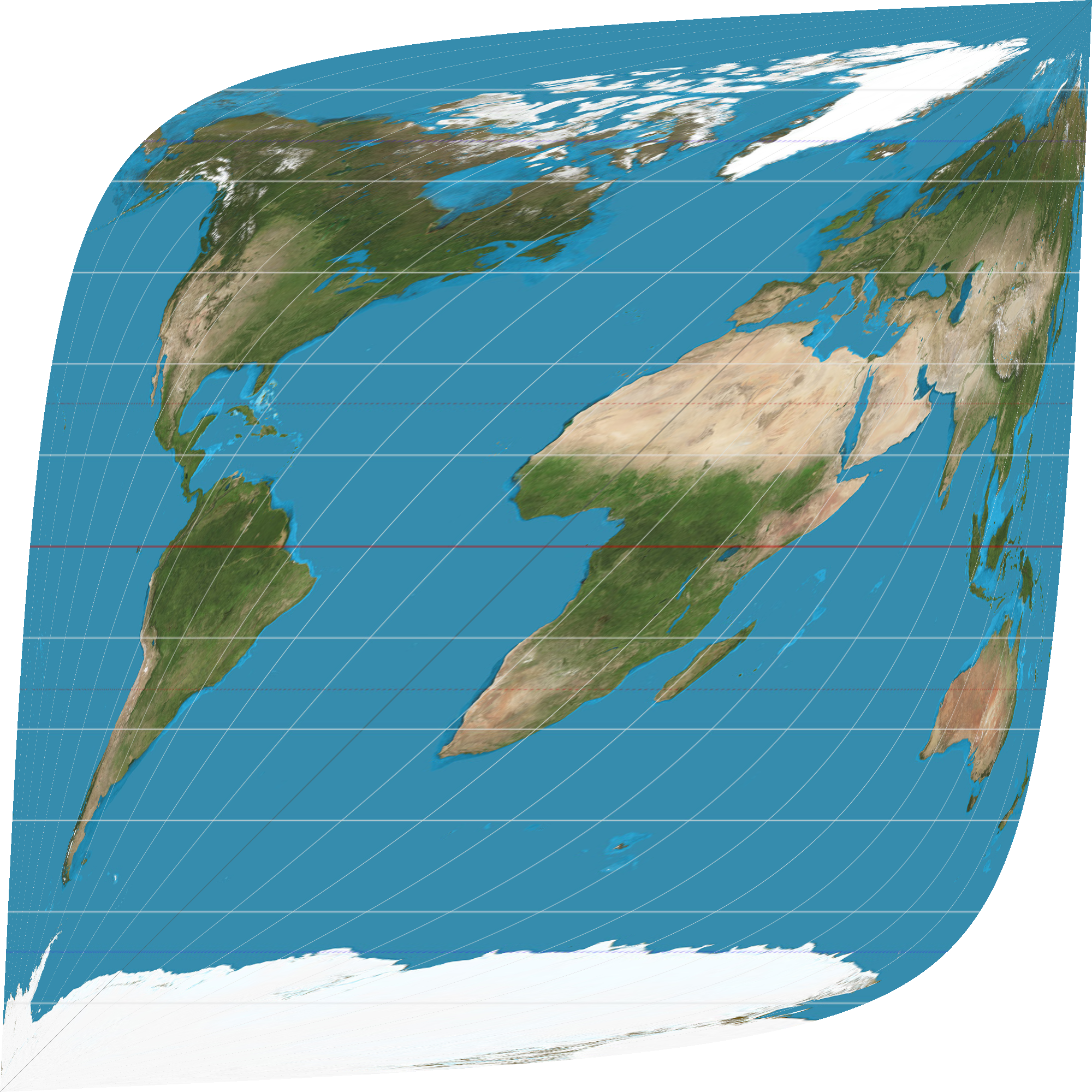 A horrible map projection - Rare Media Reviews